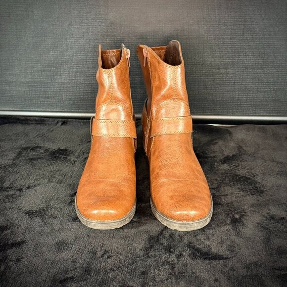 A2 by Aerosoles Brown Ankle Boots - Picture 5 of 12